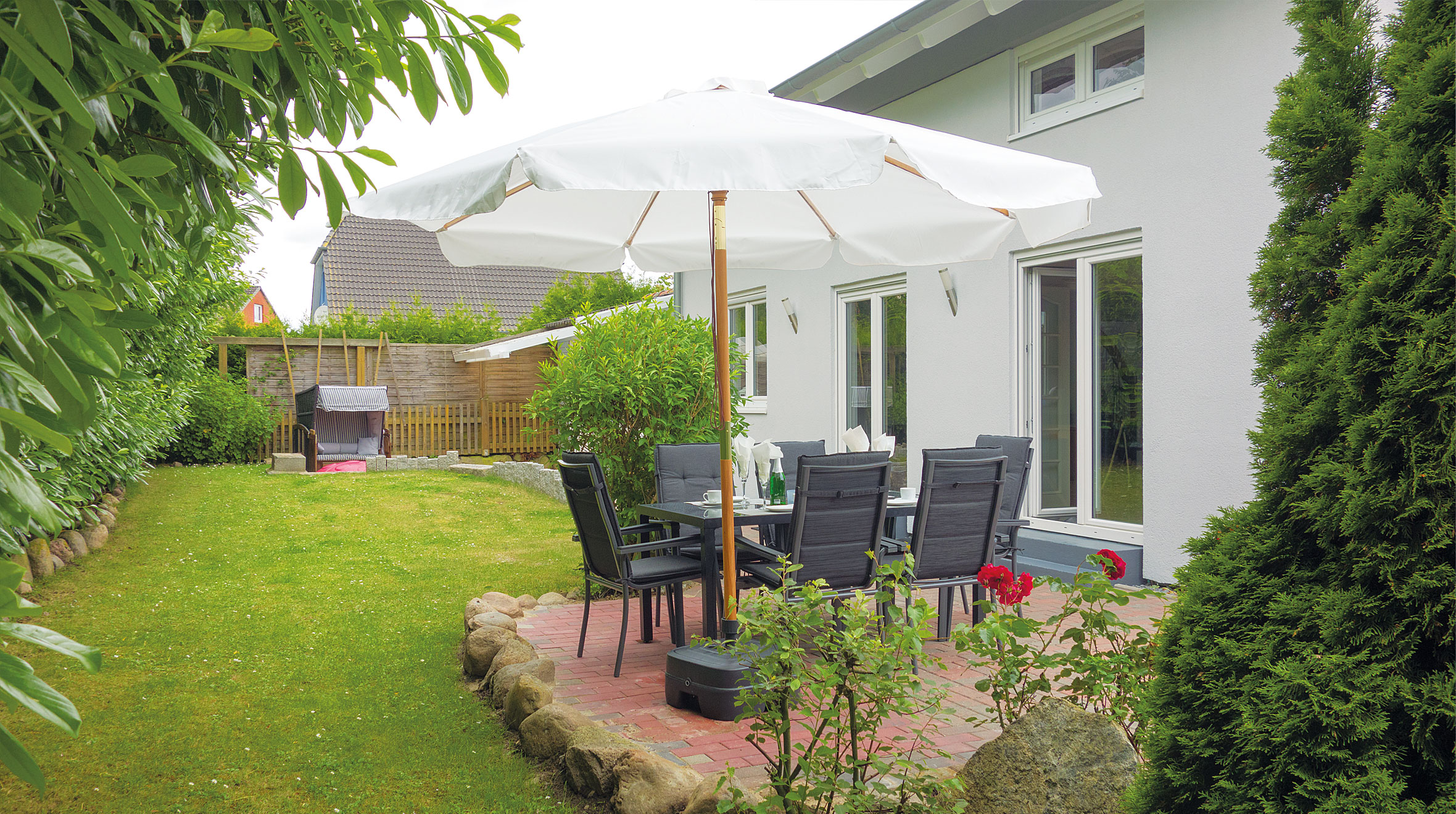 Ferienhaus Grömitz - Terrasse