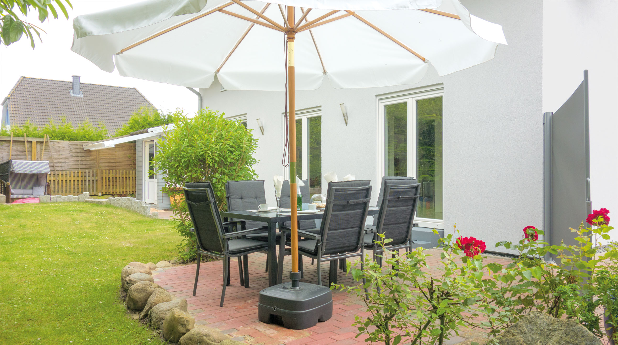 Ferienhaus Grömitz - Terrasse